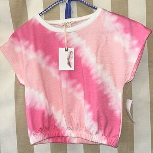 Girls size large Jessica Simpson tie-dyed shirt new with tags